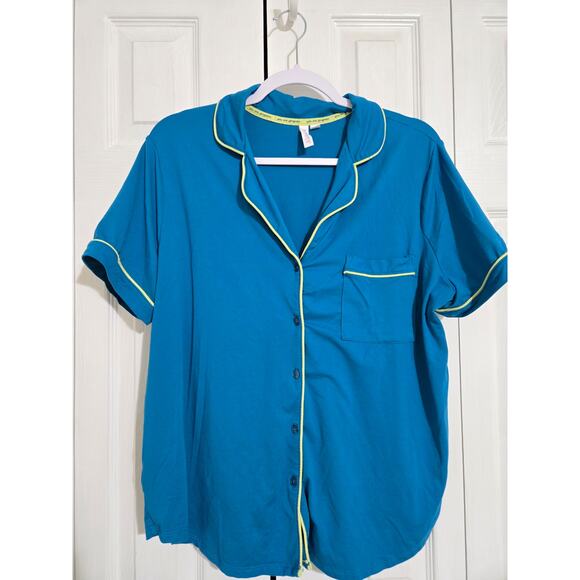 Joyspun large women's blue pajama set - Picture 2 of 14